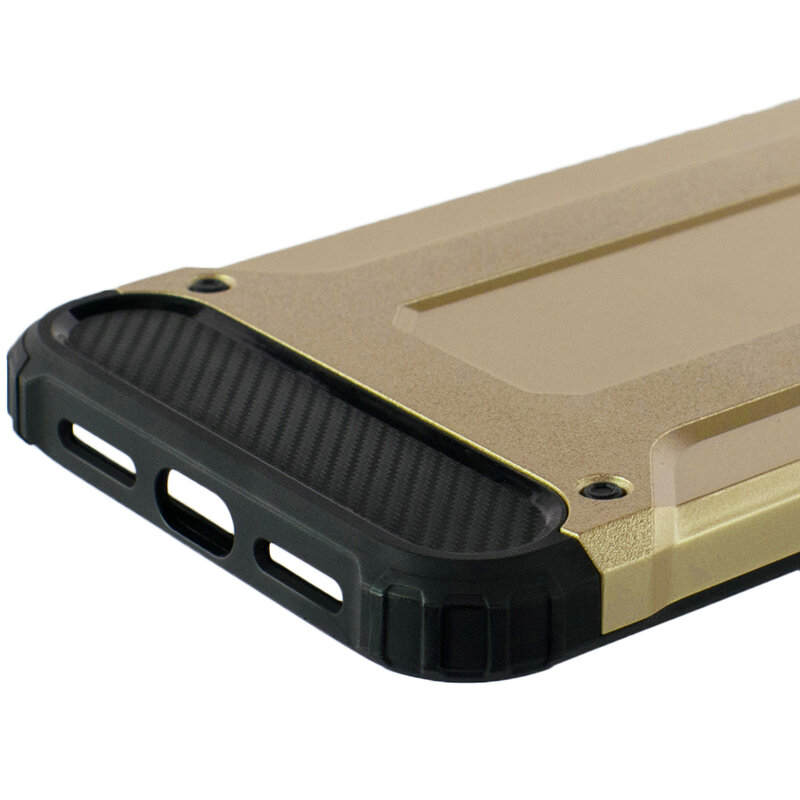 Husa iPhone 8 Plus Mobster Hybrid Armor - Auriu
