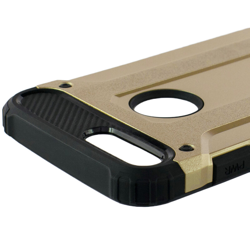 Husa iPhone 8 Plus Mobster Hybrid Armor - Auriu
