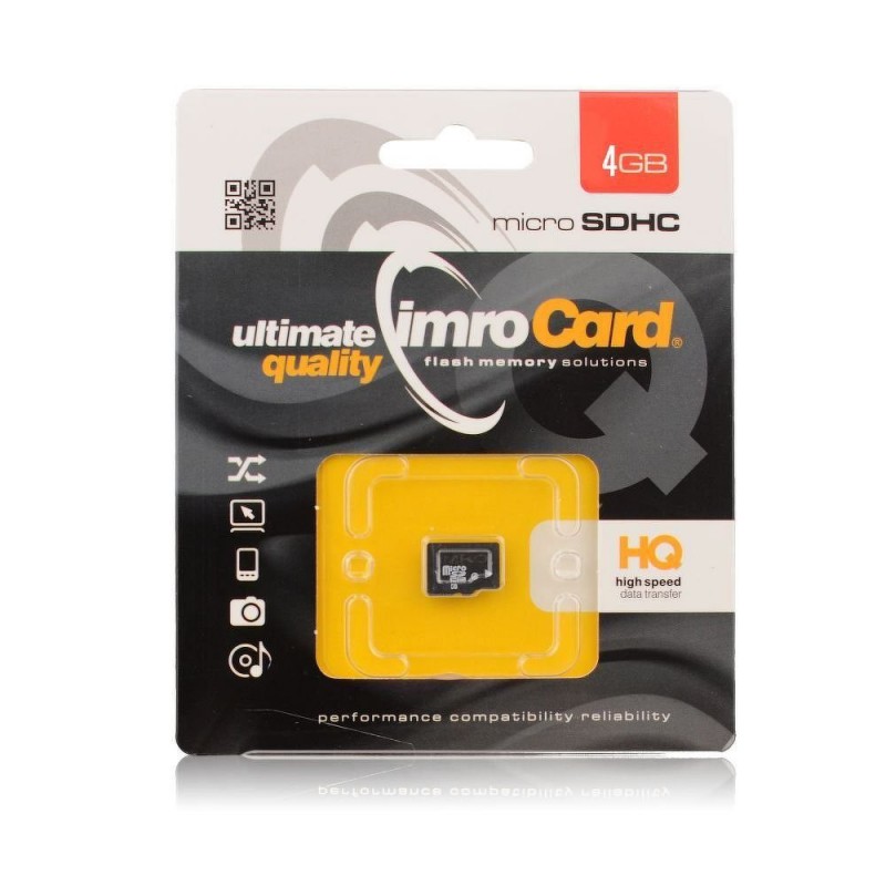 Card de memorie Imro Micro SDHC 4 GB Class 10