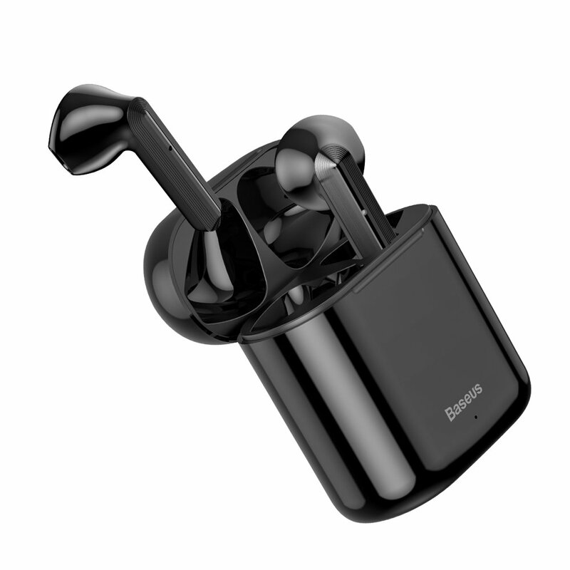 Casti In-Ear Baseus Encok W09 Mini Wireless Earphone Bluetooth 5.0 Power Bank - NGW09-01 - Negru