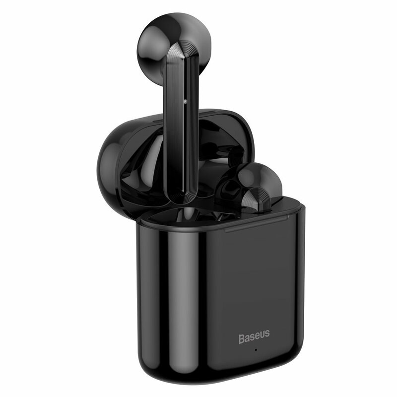Casti In-Ear Baseus Encok W09 Mini Wireless Earphone Bluetooth 5.0 Power Bank - NGW09-01 - Negru