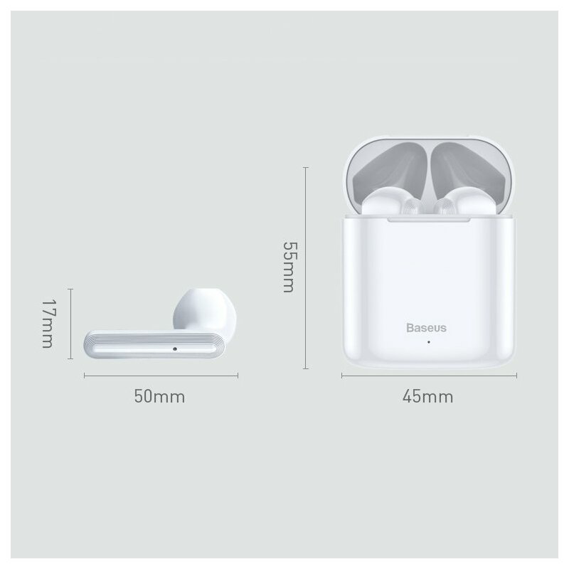 Casti In-Ear Baseus Encok W09 Mini Wireless Earphone Bluetooth 5.0 Power Bank - NGW09-01 - Negru