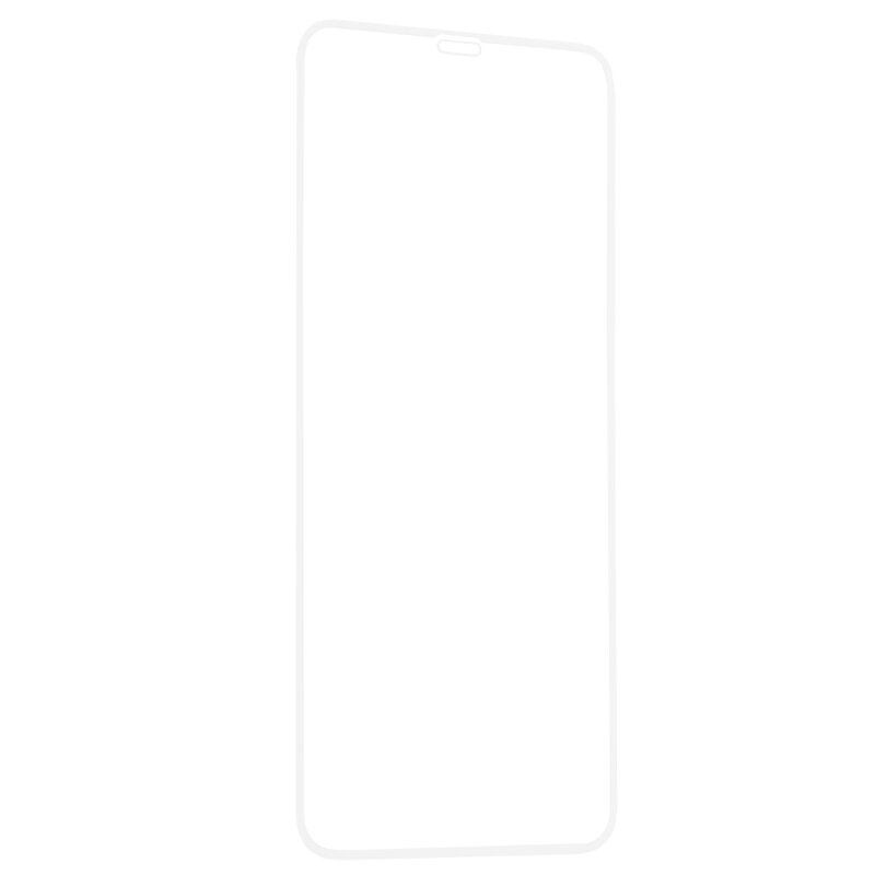 Folie Protectie iPhone XS Max Sticla 5D FullGlue - Alb