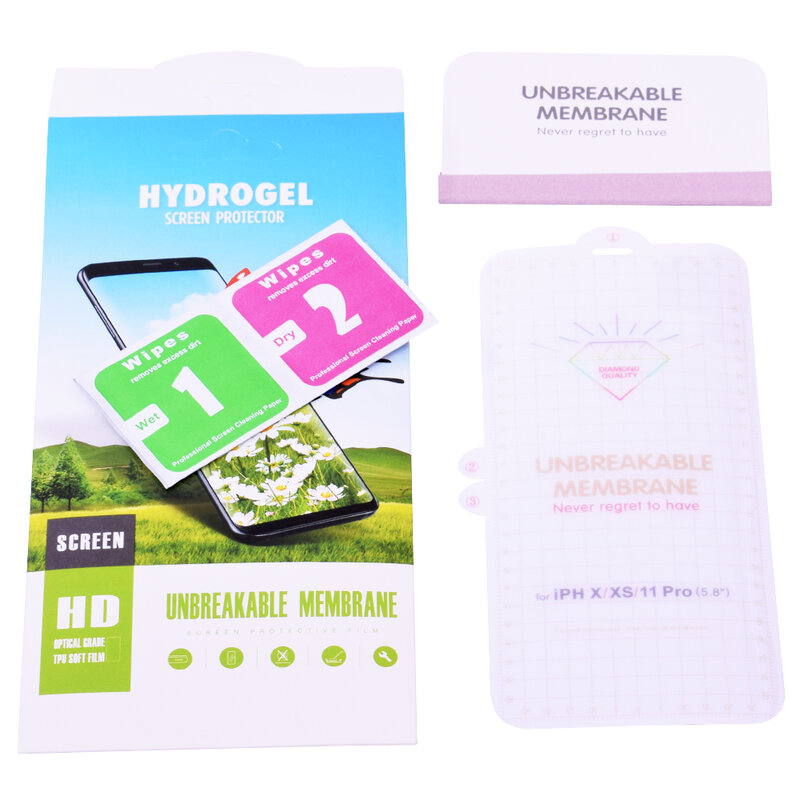 Folie Protectie Samsung Galaxy S9 Hydrogel Regenerabil - HD Clear