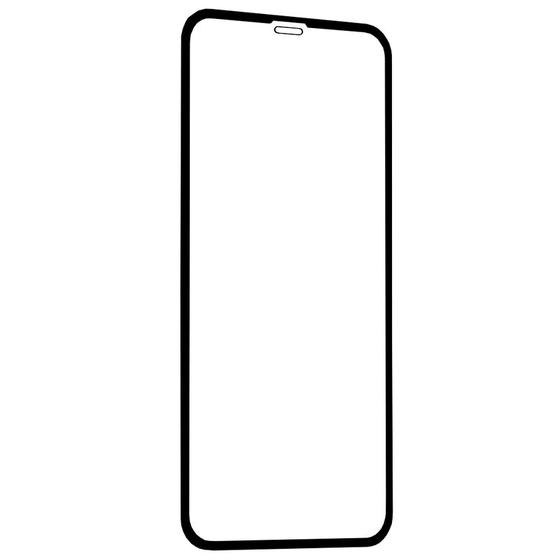 Folie Protectie iPhone XR 3D Full Glue - Negru