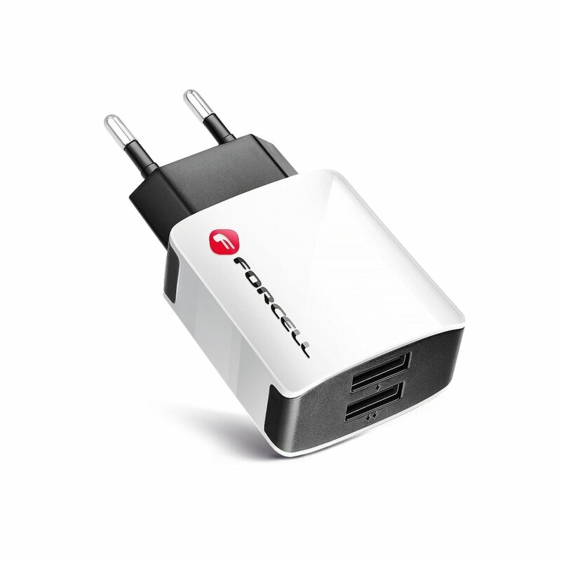 Incarcator Priza Forcell 2.0A + Cablu USB-C -Alb