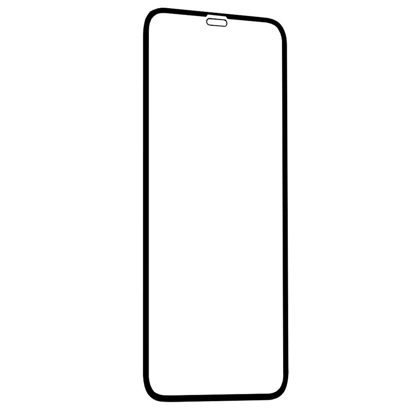 Folie Protectie iPhone XR Sticla 5D FullGlue - Negru