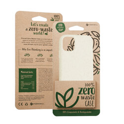Husa iPhone 11 Forcell Bio Zero Waste Eco Friendly - Alb