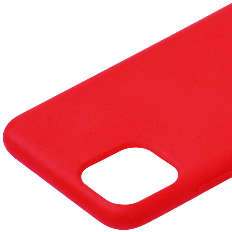 Husa iPhone 11 Pro Max Forcell Bio Zero Waste Eco Friendly - Rosu