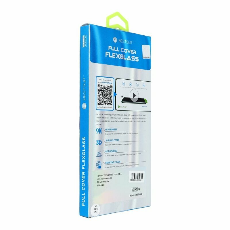 Folie Sticla Flexibila Samsung Galaxy S10 Bestsuit Fullcover Hot Bending - Black