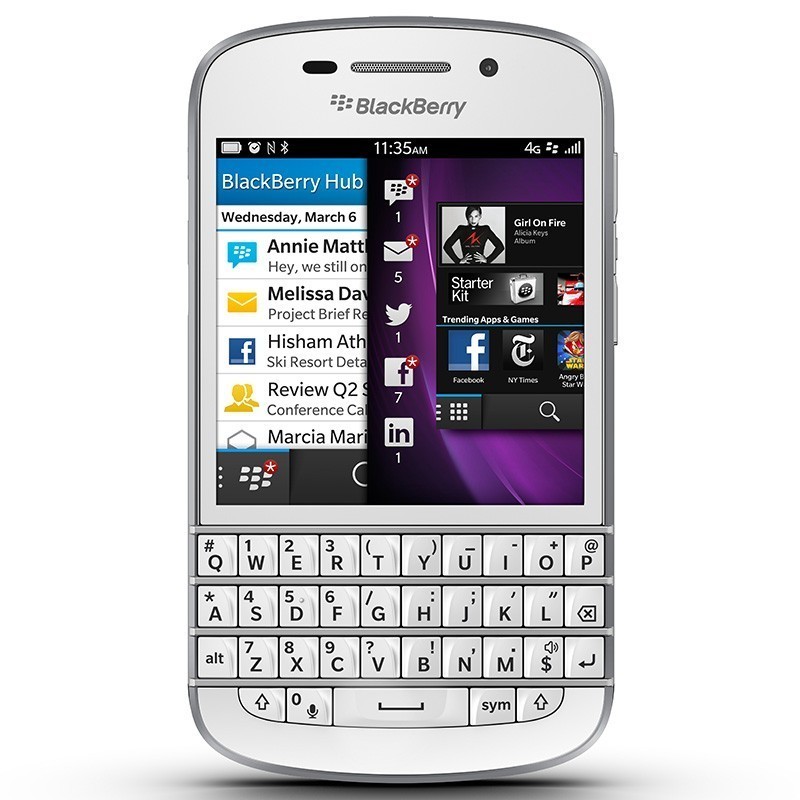 Folie Protectie Ecran BlackBerry Q10 - Clear