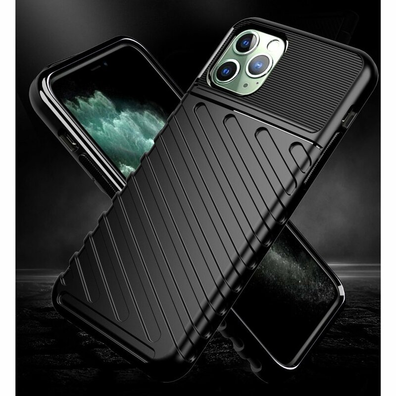 Husa iPhone 11 Pro Max Thunder Flexible Tough TPU - Verde