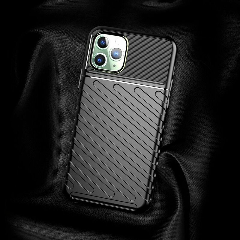Husa iPhone 11 Pro Max Thunder Flexible Tough TPU - Verde
