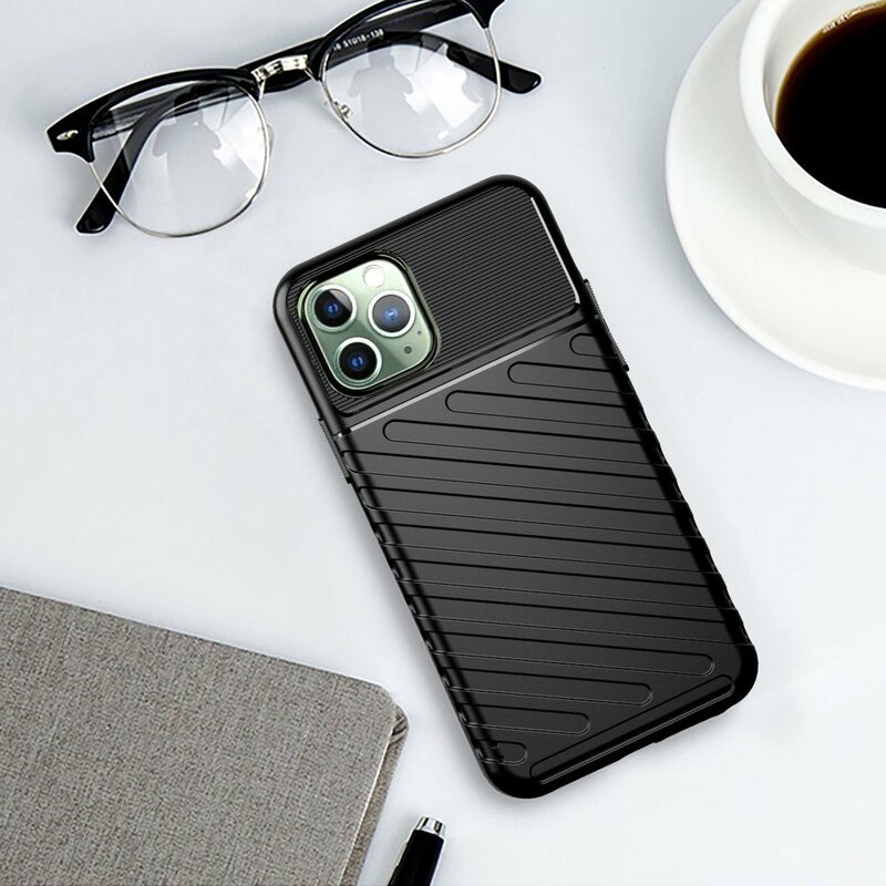 Husa iPhone 11 Pro Max Thunder Flexible Tough TPU - Verde