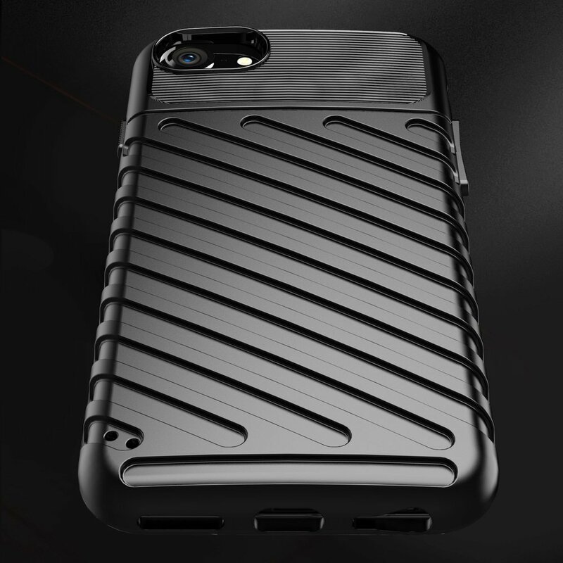 Husa iPhone 8 Thunder Flexible Tough TPU - Albastru