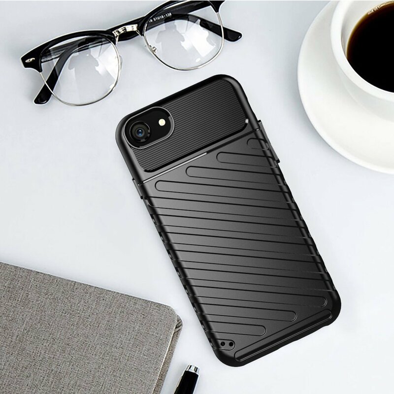 Husa iPhone 8 Thunder Flexible Tough TPU - Albastru