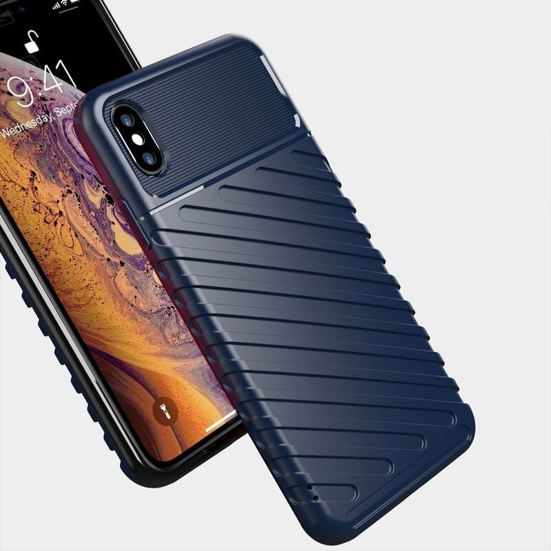 Husa iPhone XS Max Thunder Flexible Tough TPU - Verde