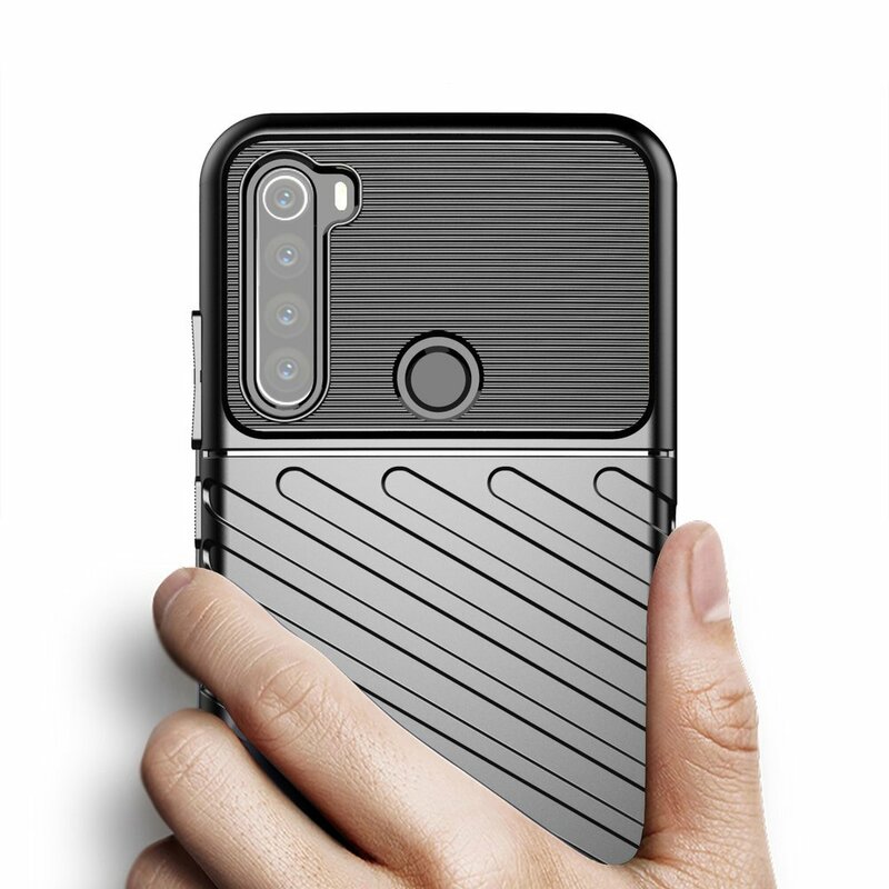 Husa Xiaomi Redmi Note 8T Thunder Flexible Tough TPU - Albastru