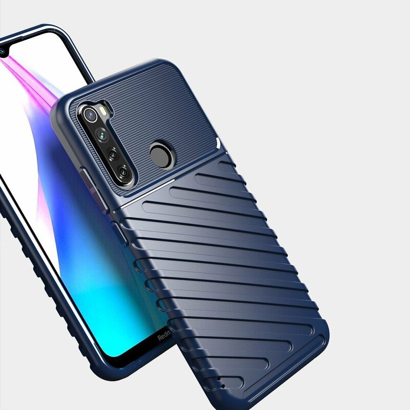 Husa Xiaomi Redmi Note 8T Thunder Flexible Tough TPU - Albastru
