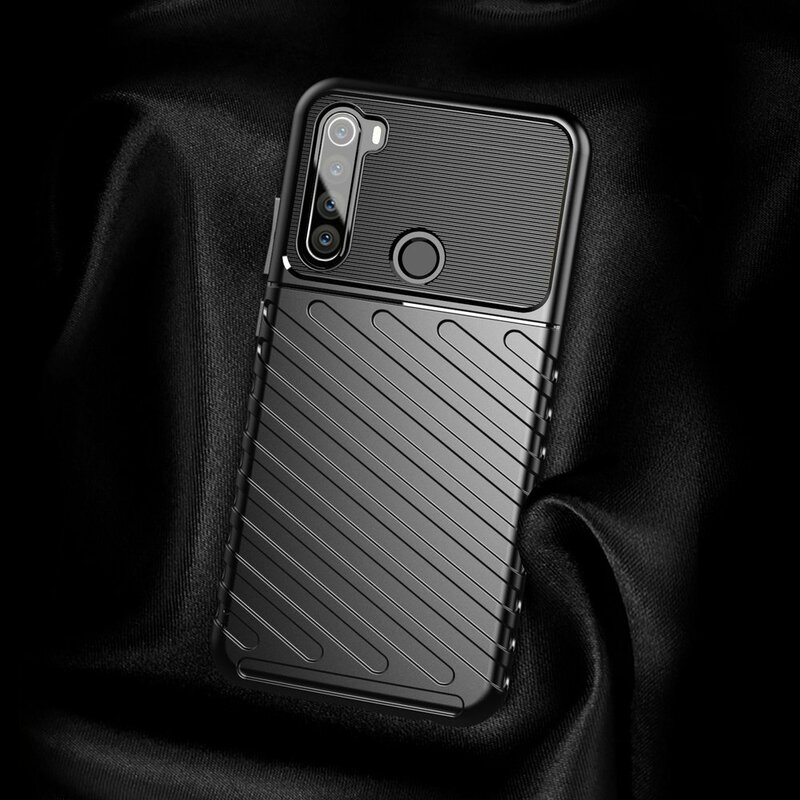 Husa Xiaomi Redmi Note 8T Thunder Flexible Tough TPU - Albastru