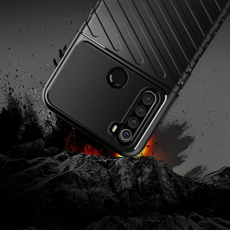 Husa Xiaomi Redmi Note 8T Thunder Flexible Tough TPU - Albastru