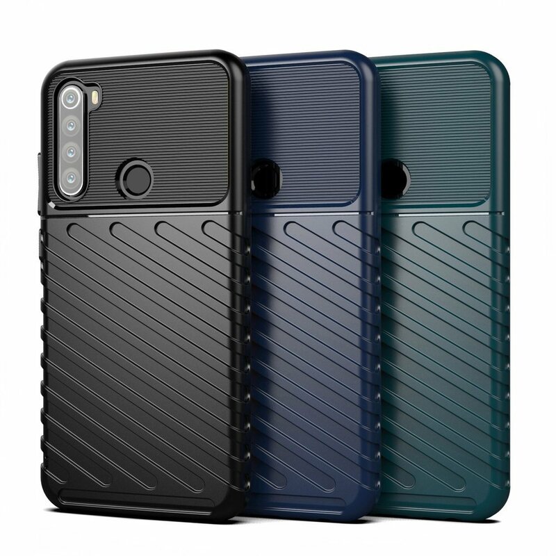 Husa Xiaomi Redmi Note 8T Thunder Flexible Tough TPU - Albastru