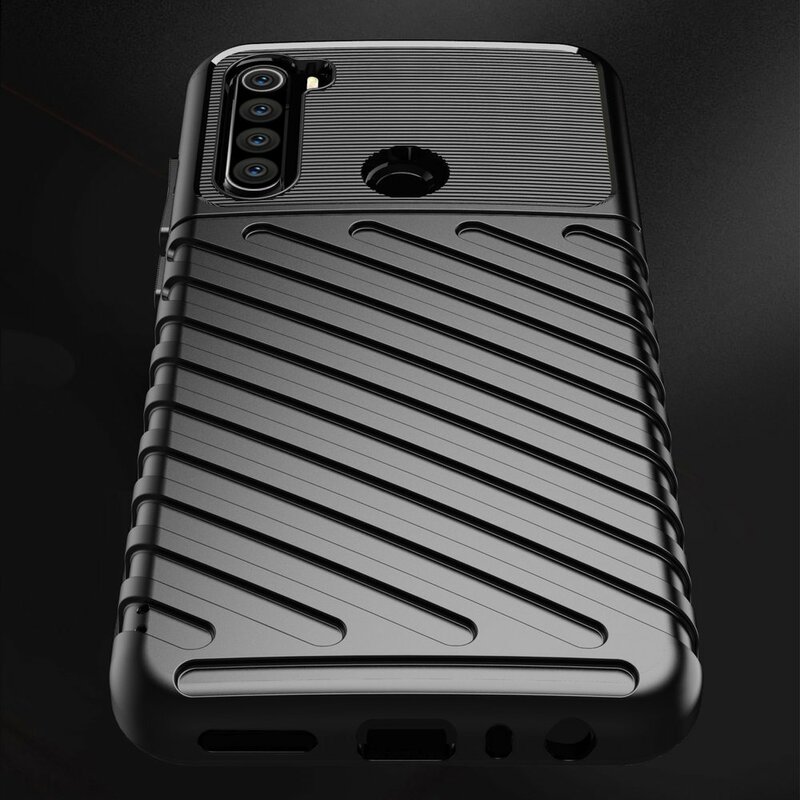 Husa Xiaomi Redmi Note 8T Thunder Flexible Tough TPU - Albastru