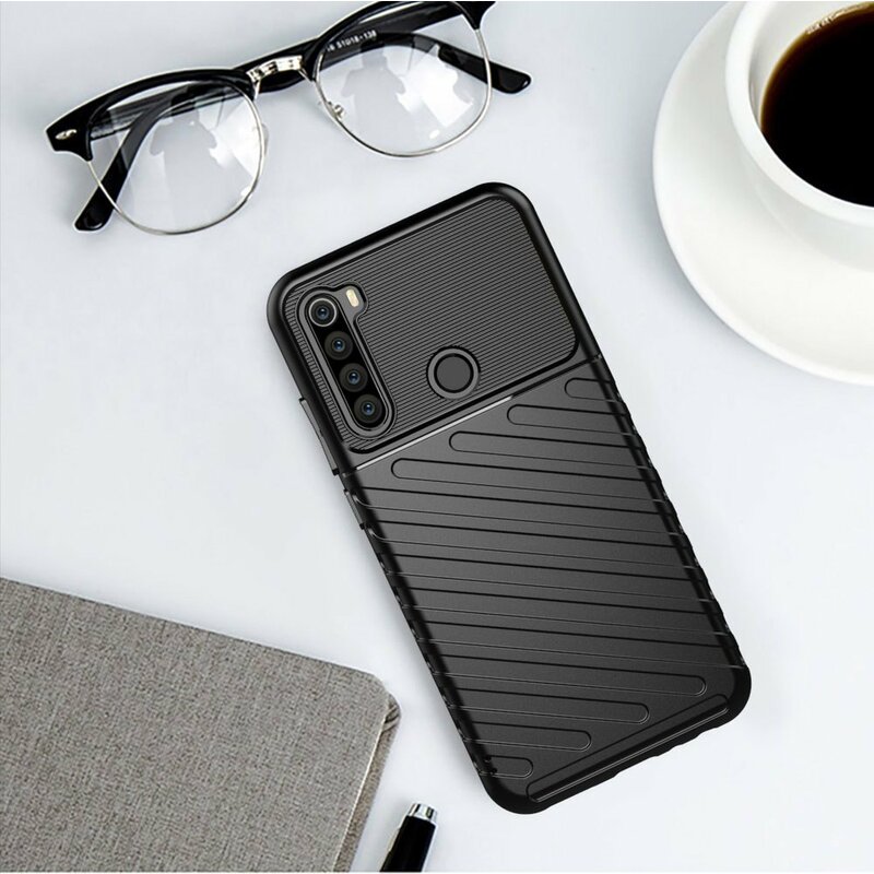 Husa Xiaomi Redmi Note 8T Thunder Flexible Tough TPU - Albastru