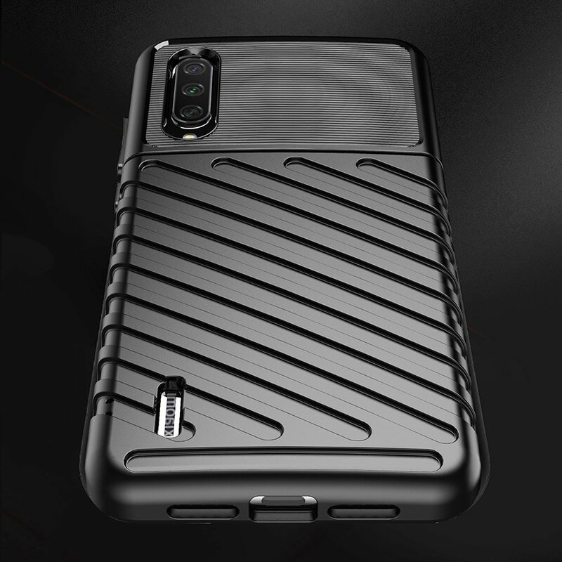 Husa Xiaomi Mi A3 / Mi CC9e Thunder Flexible Tough TPU - Negru