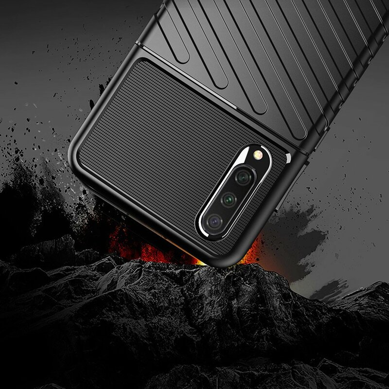 Husa Xiaomi Mi A3 / Mi CC9e Thunder Flexible Tough TPU - Negru