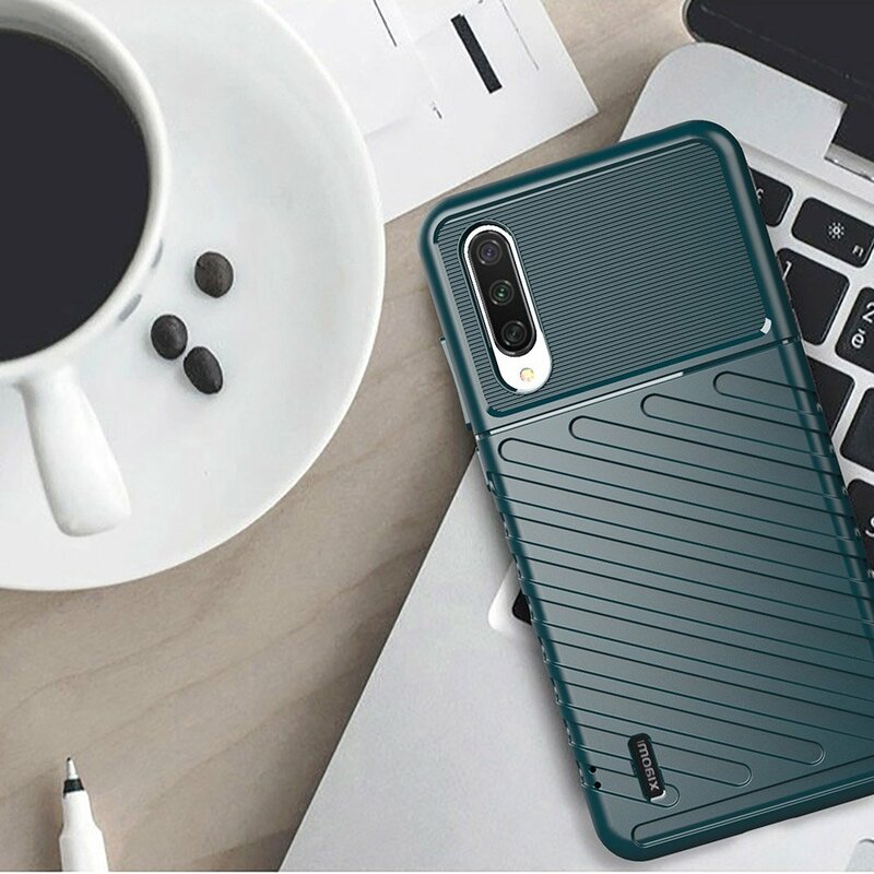 Husa Xiaomi Mi A3 / Mi CC9e Thunder Flexible Tough TPU - Negru