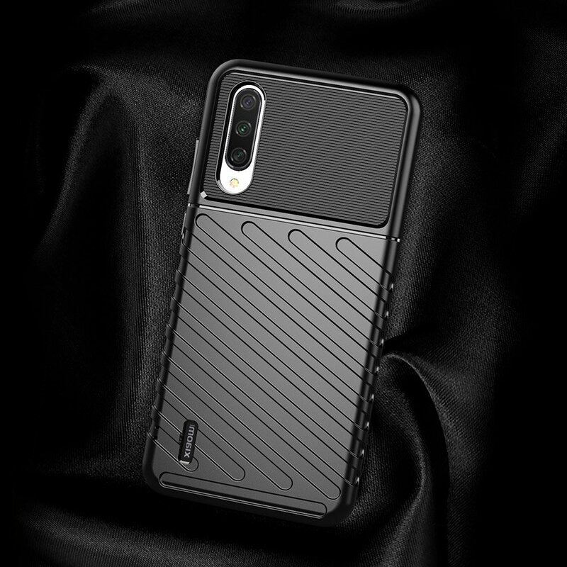 Husa Xiaomi Mi A3 / Mi CC9e Thunder Flexible Tough TPU - Negru