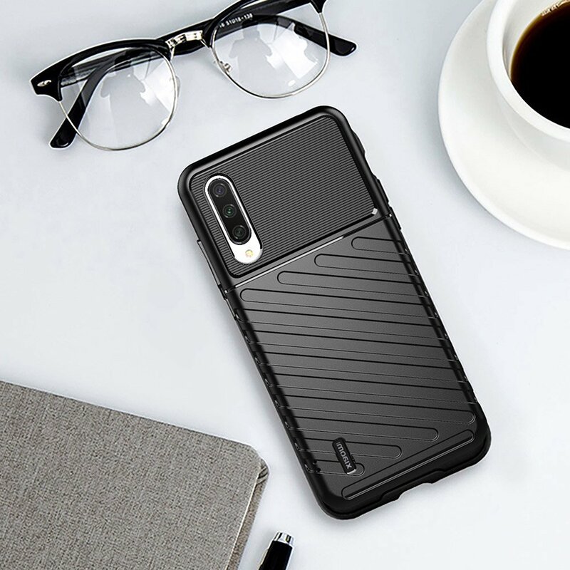 Husa Xiaomi Mi A3 / Mi CC9e Thunder Flexible Tough TPU - Negru