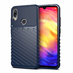 Husa Xiaomi Redmi Note 7 Pro Thunder Flexible Tough TPU - Albastru