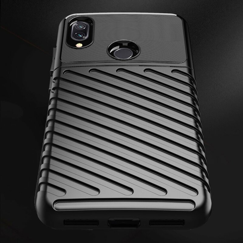 Husa Xiaomi Redmi Note 7 Pro Thunder Flexible Tough TPU - Albastru