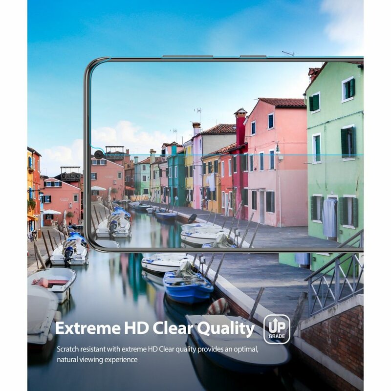 [Pachet 2x] Folie Samsung Galaxy S20 5G Ringke Dual Easy Wing Self Dust Removal - Clear