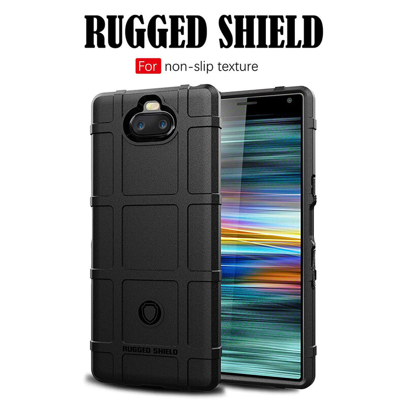 Husa Armor Sony Xperia 10 Mobster Shield - Negru