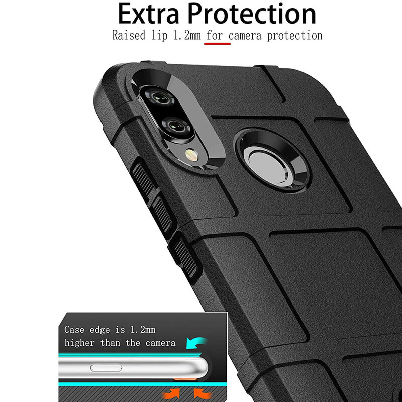 Husa Armor Huawei P20 Lite Mobster Shield - Negru