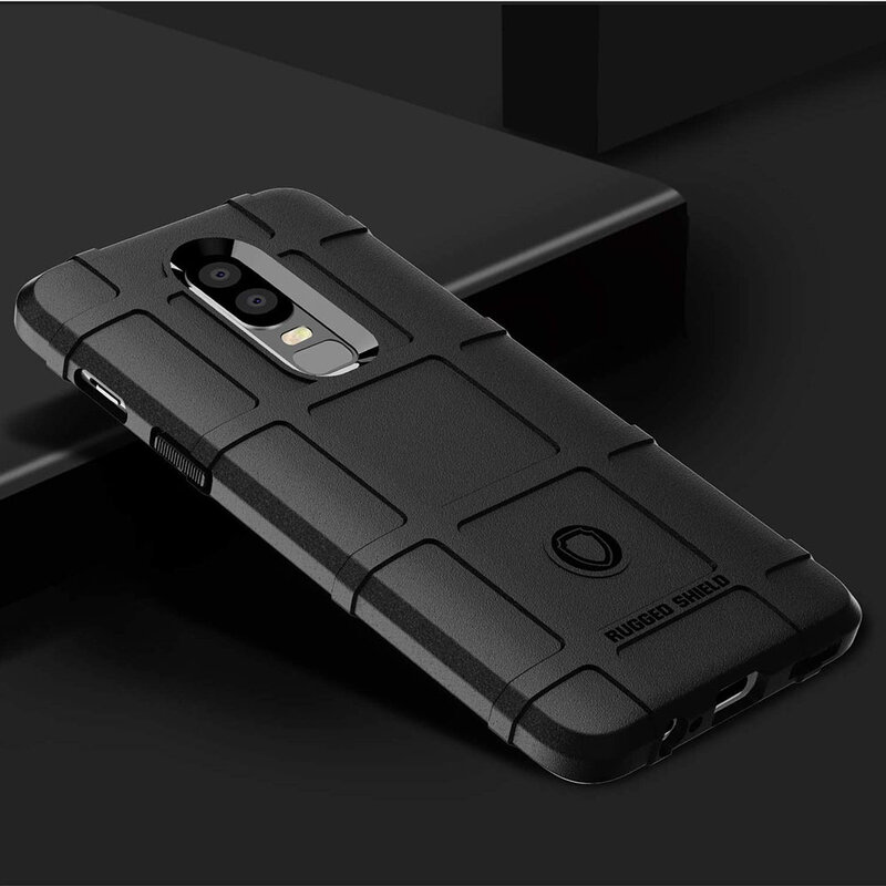 Husa Armor OnePlus 6 Mobster Shield - Albastru