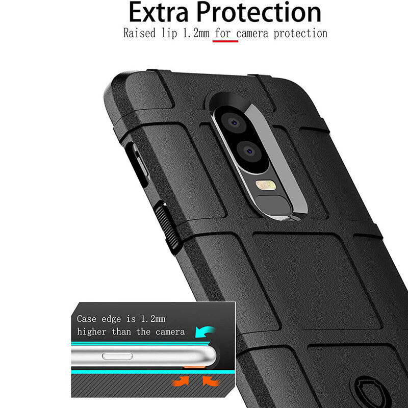 Husa Armor OnePlus 6 Mobster Shield - Verde