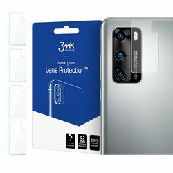 [Pachet 4x] Sticla flexibila camera Huawei P40 3MK Lens - Clear