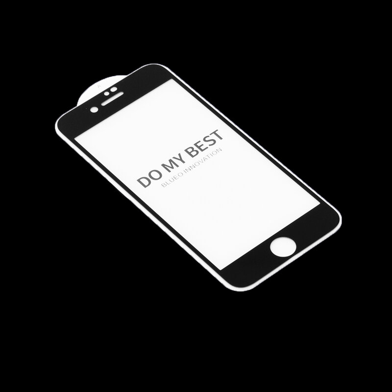 Sticla Securizata 5D iPhone 7 Mr. Monkey - Narrow Black Border