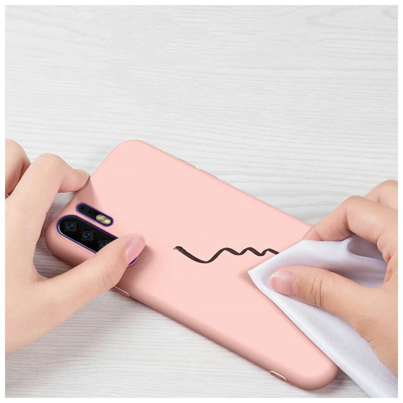 Husa Huawei P40 Lite Tech-Protect Icon/Smooth - Negru