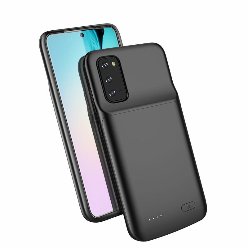 Husa Cu Baterie Samsung Galaxy S20 5G Tech-Protect Battery Pack 4800mAh - Negru