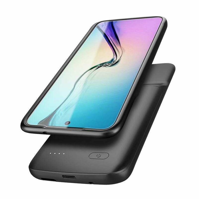 Husa Cu Baterie Samsung Galaxy S20 Ultra 5G Tech-Protect Battery Pack 6000mAh - Negru