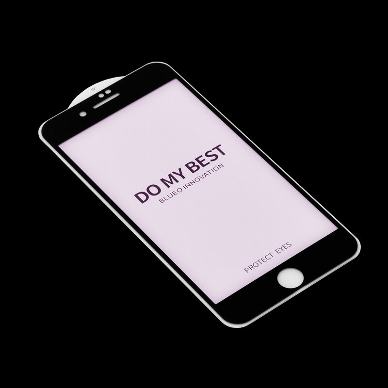 Sticla Securizata iPhone 7 Monkey Blue Ray FullCover - Negru