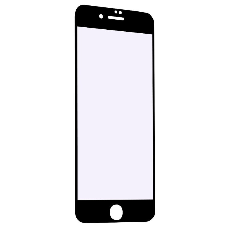 Sticla Securizata iPhone 8 Monkey Blue Ray FullCover - Negru