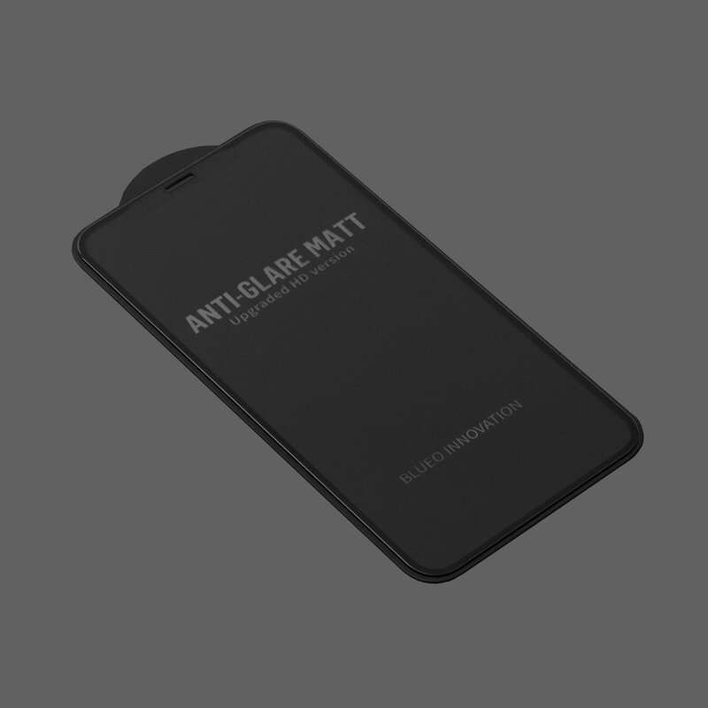 Sticla Securizata iPhone XS Monkey Anti-Glare FullCover - Negru