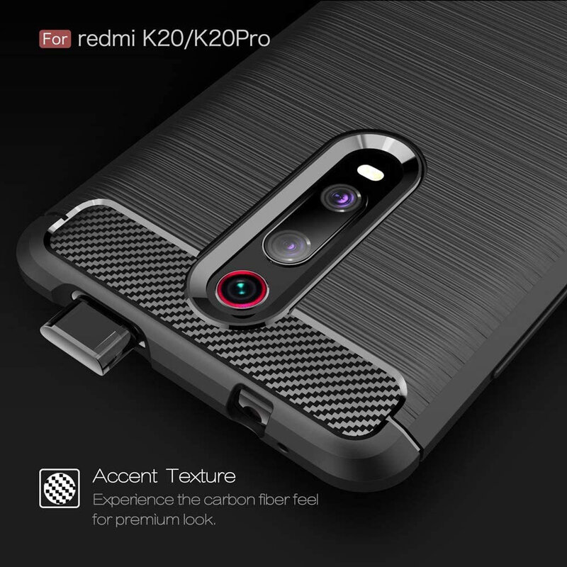 Husa Xiaomi Mi 9T Pro Techsuit Carbon Silicone, albastru