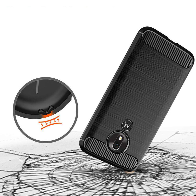 Husa Motorola Moto G7 Power TPU Carbon Negru